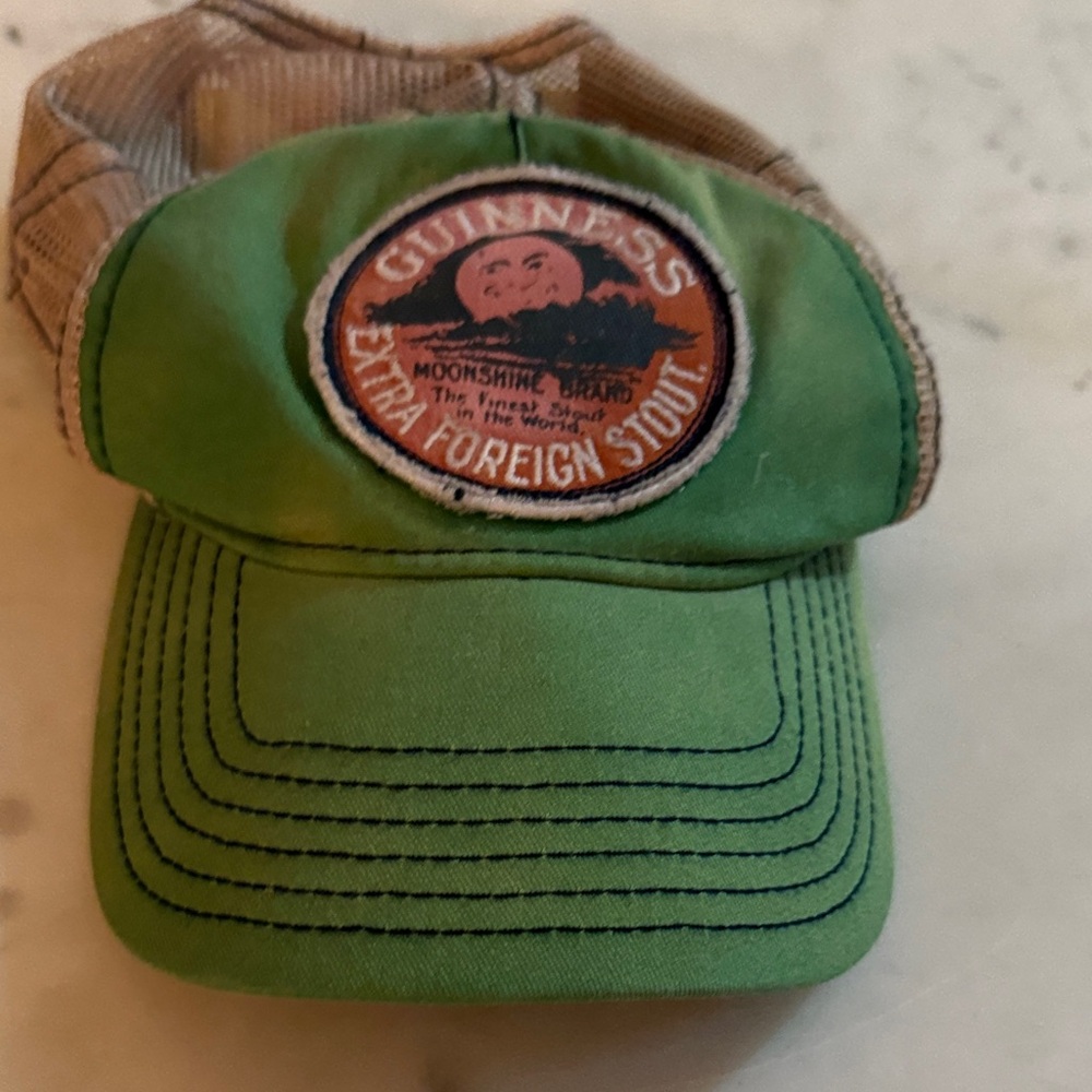 Guinness Green and Tan Hat